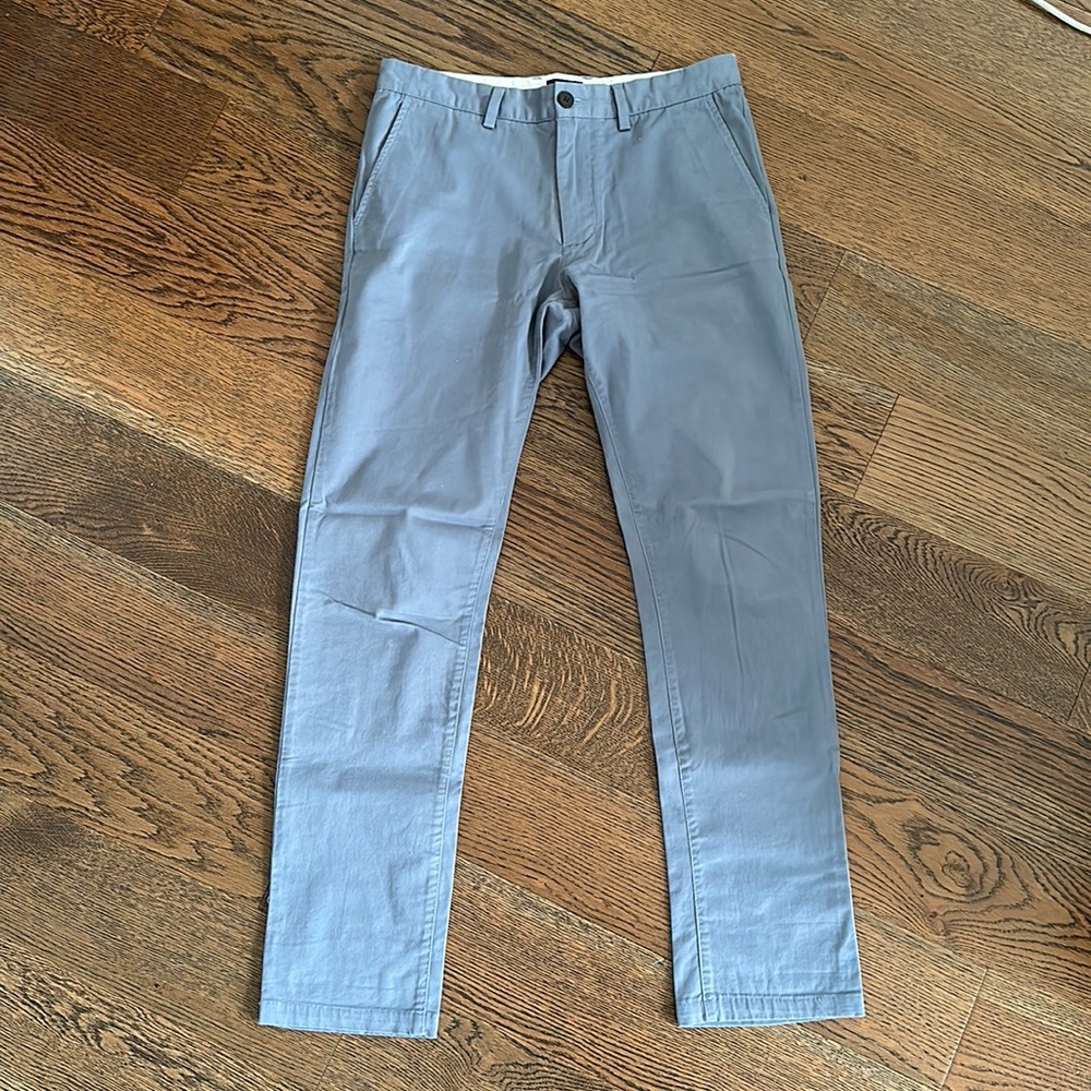 Frank And Oak Blue Chinos